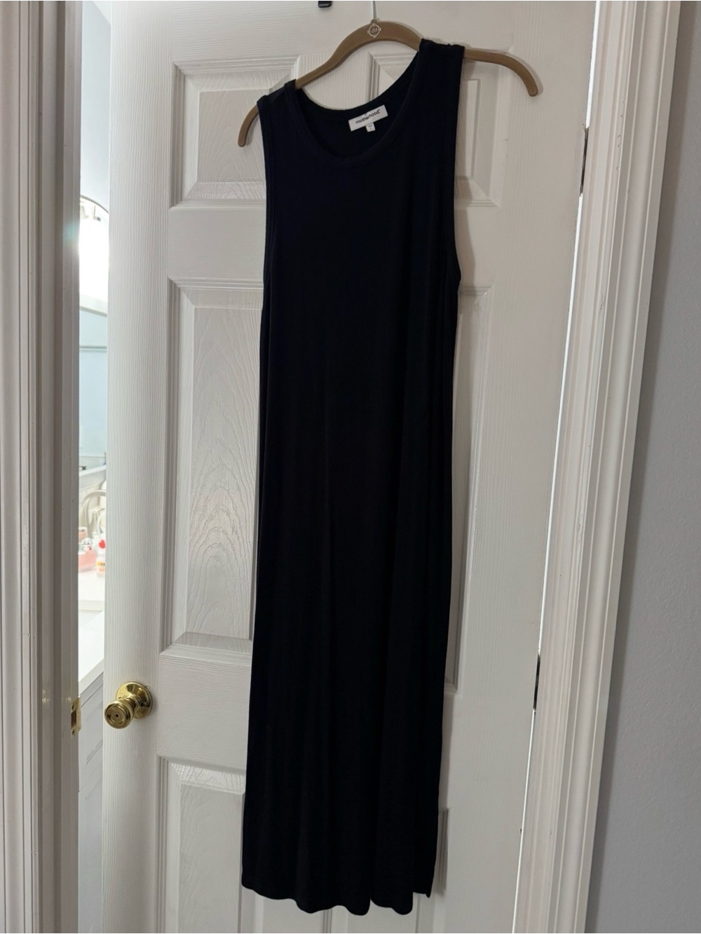 Motherhood Maternity Black Sleeveless Maxi Dress